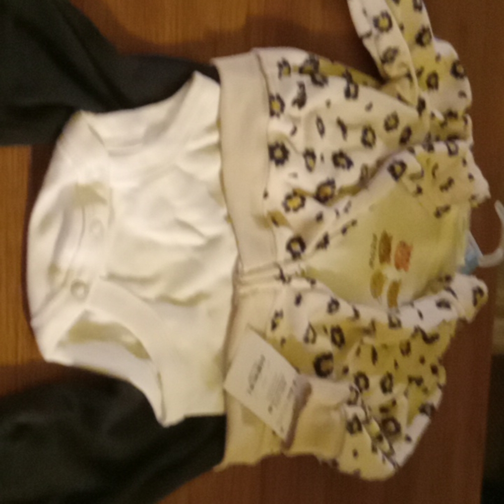 Carter's  Infant Girl's  3 Piece Set Size 3/6 Months